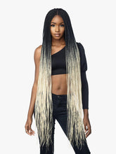 Load image into Gallery viewer, 4 x 4 Braided Lace Wig - Box Braid 50&quot;
