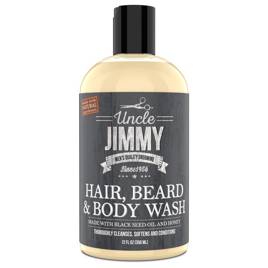 Uncle Jimmy's Hair, Beard & Body Wash 12oz