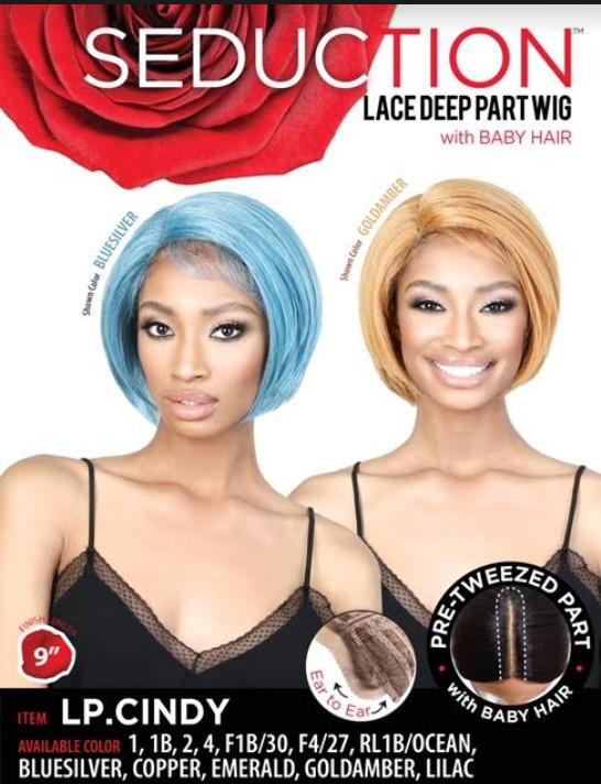 Cindy Lace Deep Part Straight Wig