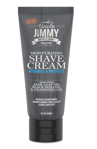Uncle Jimmy Moisturizing Shave Cream 8oz