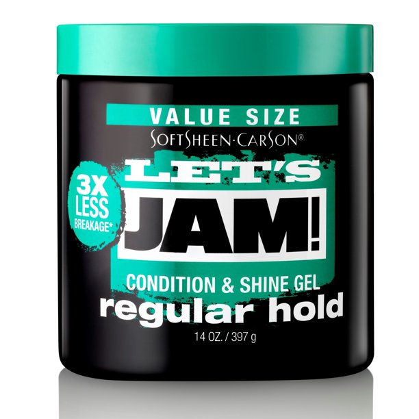 Let's Jam Shine & Conditioning Gel Regular Hold (14 oz)