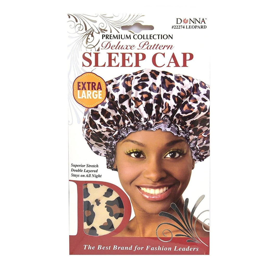 Donna Sleep Cap XL Leopard