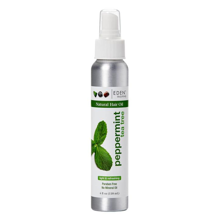 Eden Peppermint Tea Tree Hair Oil (4 oz)