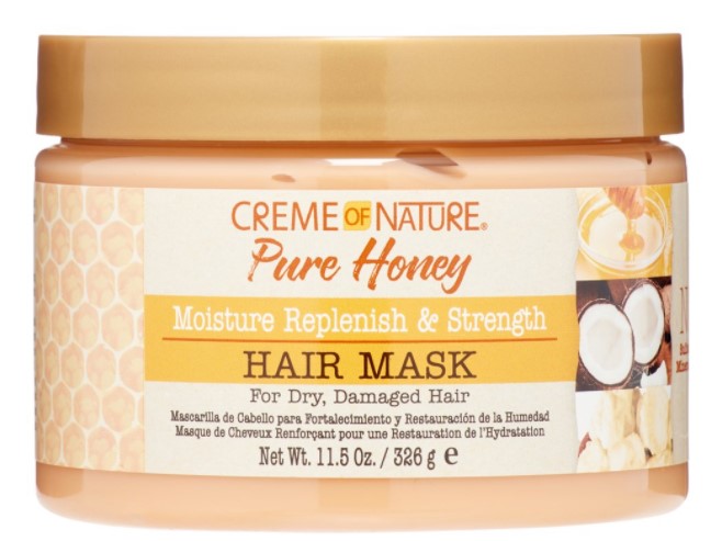 Creme of Nature Pure Honey Moisture Replenish & Strength Hair Mask (11.5 oz)