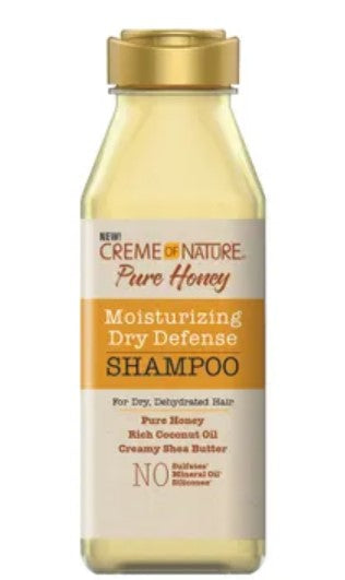 Creme Of Nature Pure Honey Moisturizing Dry Defense Shampoo (12 oz)