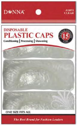 Donna Plastic Caps 15 Pcs