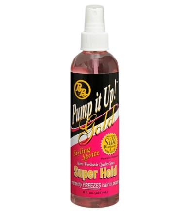 Bronner Brothers Pump It Up Spritz Gold (8 Ounce)