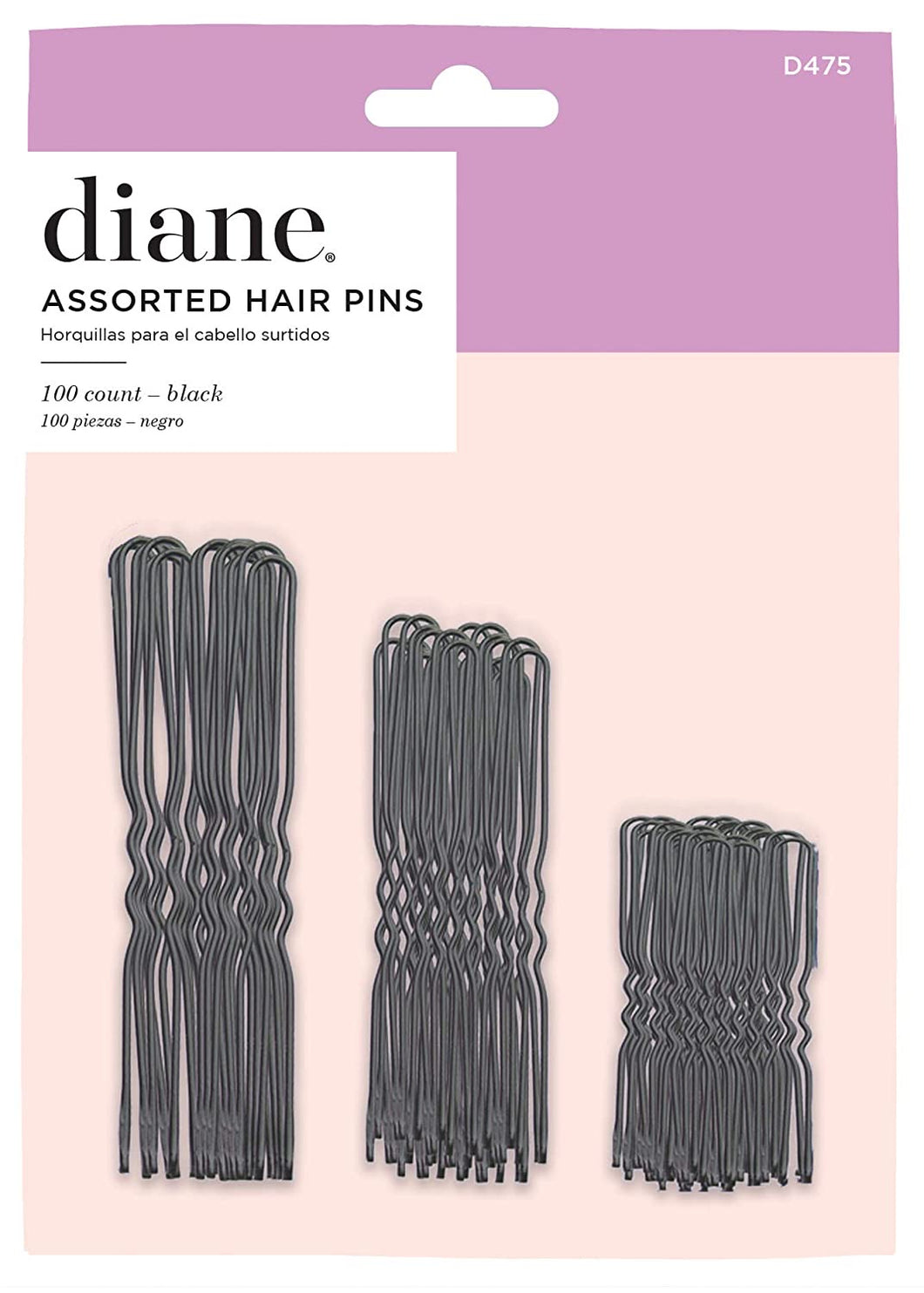 DIANE D475 ASSORTED HAIR PINS