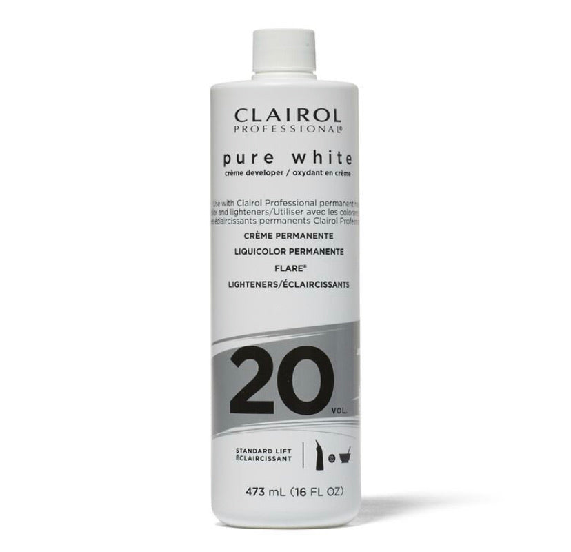 Clairol Pure White Creme Developer 20 Vol. 16 oz