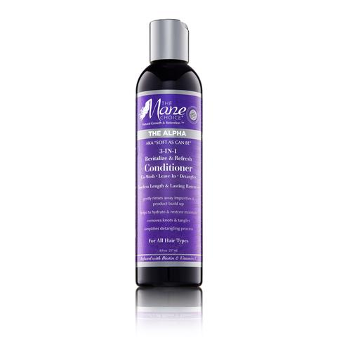 Mane Choice Soft As Can Be Revitalize & Refresh 3-in-1 Co-Wash, Leave In, Detangler (8 oz)